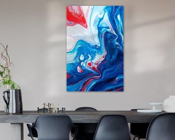 Farbenfrohe Farbverlaufsmuster – Abstrakt von Poster Art Shop