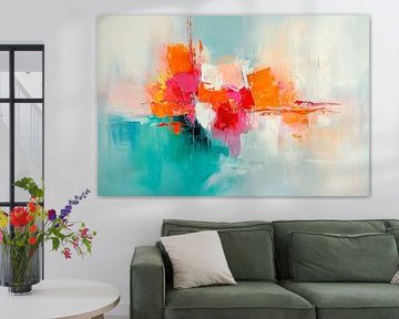 Colour explosion in soft tones by Poster Art Shop