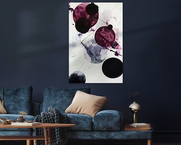 Coloured circles in abstract - Creative by Poster Art Shop