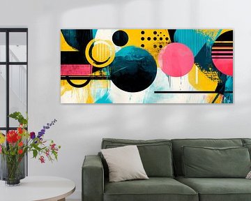 Farbige Geometrie – Modern und Verspielt von Poster Art Shop