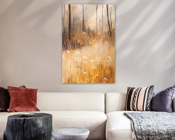 Autumn landscape in soft tones by Poster Art Shop