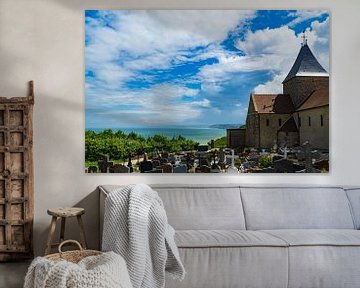 Saint-Valery church in Varengeville-sur-Mer by Jan Van Bizar
