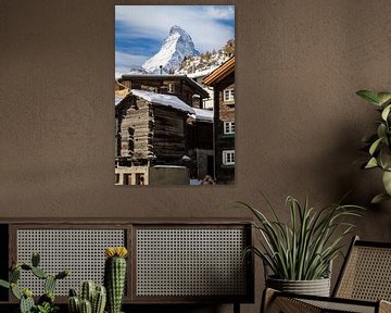 Zermatt op de Matterhorn van Jan Schuler