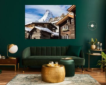 Zermatt in Zwitserland van Jan Schuler