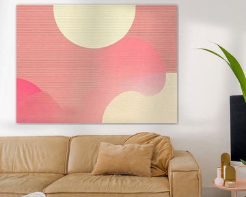 Pastel Overlappen van Modern Collection