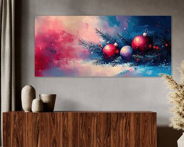 Feestelijke Kerstballen van Kunst Kriebels