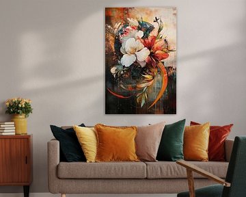 Dynamische Bloemkunst