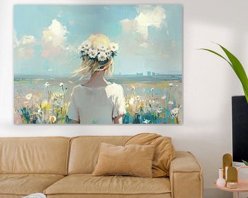 Meisje van I ❤ Bloemen