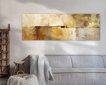 Modern schilderij van Abstract Schilderij