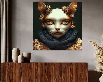 Catwoman in fashion fashion by Ton Kuijpers