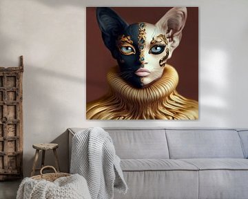 Catwoman in fashion fashion