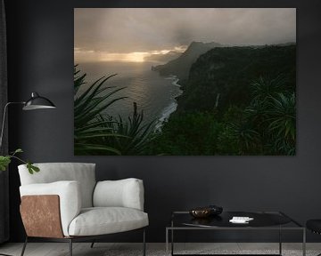 Uitzicht op de ruige kustlijn | Madeira van Marika Huisman fotografie