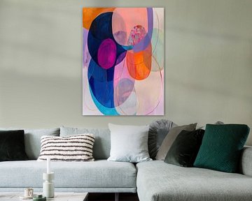 Modern Round minimalist by Zen and More
