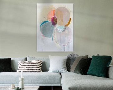 Abstract colourful painting by Zen and More