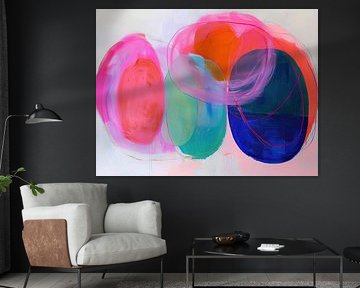 Modern colourful work by Zen and More