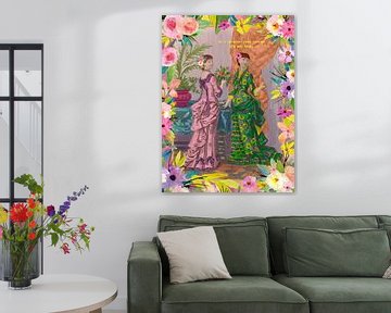 Kleurrijke Fashion Print van Sacha Goossens