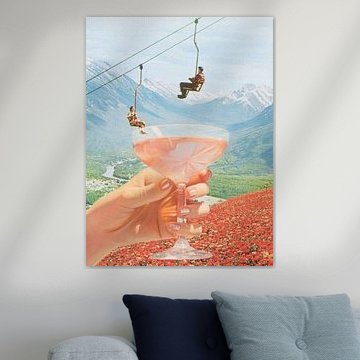 Vintage Cocktail Collage by Dagmar Pels