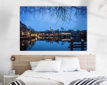 WinterWelvaart Groningen Zuiderhaven from Eelderbrug by R Smallenbroek