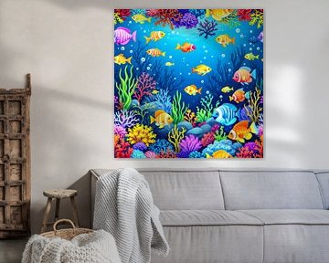 Kleurrijke onderwaterwereld