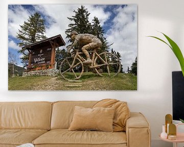 Legendarische Col du Telegraphe, Frankrijk van Imladris Images
