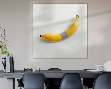 The Banana with duct tape comedian.