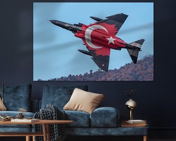 McDonnell Douglas F-4E Phantom II van de Turkse luchtmacht. van Jaap van den Berg