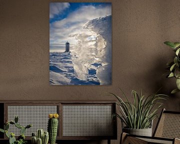 IJzig landschap op het Brockenplateau van t.ART