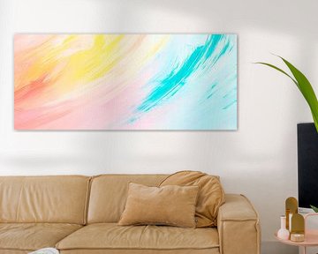 Gentle colour gradients - pastel dreams by Poster Art Shop