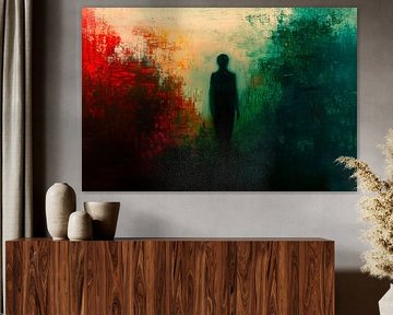 Hidden figure in the twilight by Poster Art Shop