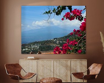 Uitzicht op de Etna van LisanneFotografie