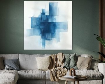blau mit blau