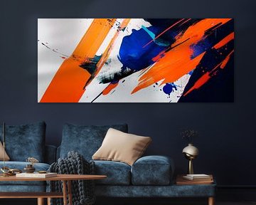 Abstract colour dynamics - full of energy by Poster Art Shop