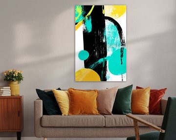Abstract variety of colours by Poster Art Shop