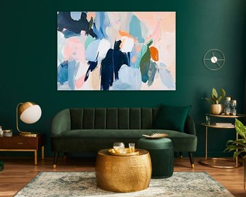 Abstract colour combination - Dynamic by Poster Art Shop