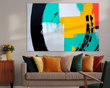 Abstract colour design - creative and lively by Poster Art Shop