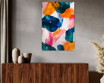 Bunte abstrakte Formen – Kreatives Design von Poster Art Shop