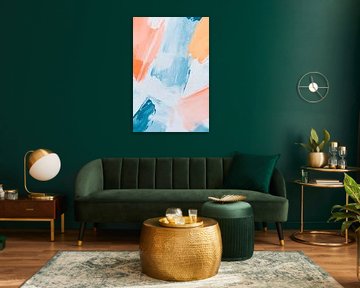 Colourful abstraction - dynamic and light by Poster Art Shop