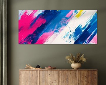 Colourful abstract design - Dynamic by Poster Art Shop