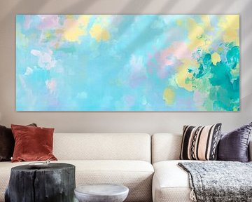 Zachte kleurverlopen in pastelstijl van Poster Art Shop