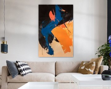 Colourful abstraction - pure dynamism by Poster Art Shop