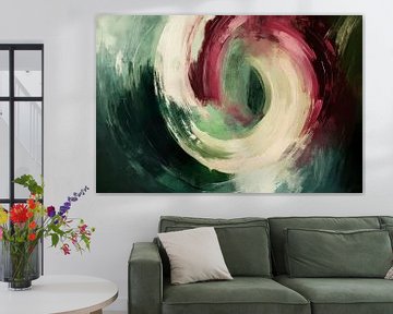 Cycle of colours - Abstract by Poster Art Shop