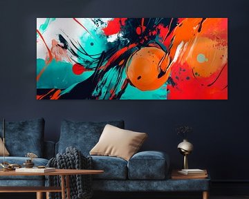 Creative colour spectrum - Abstract explosion by Poster Art Shop