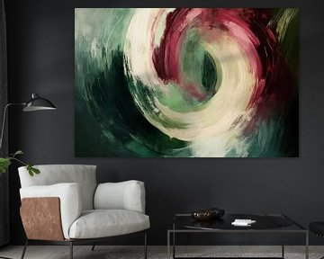 Cycle of colours - Abstract by Poster Art Shop