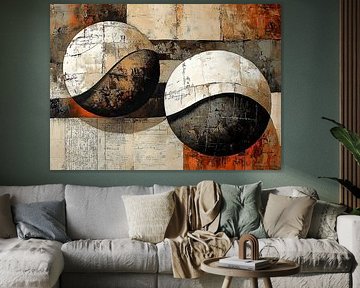 Circle Art | Circle Contrast by Zen and More