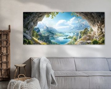Landschap van OMG Art