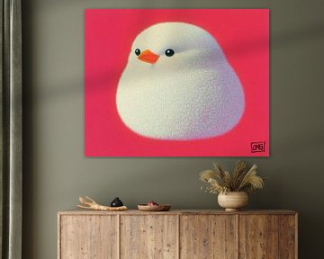 Kuiken | Little Chick, Big Personality van OMG Art