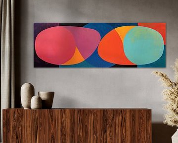Modern Geometrisch kleurrijk van Modern Collection