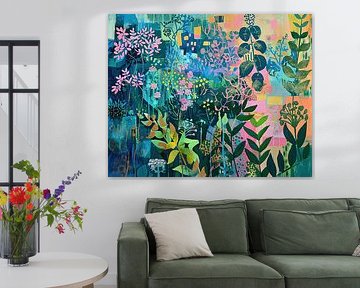 Plants collage by Wonderful Art