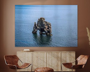 Hvitserkur rock formation in North Iceland