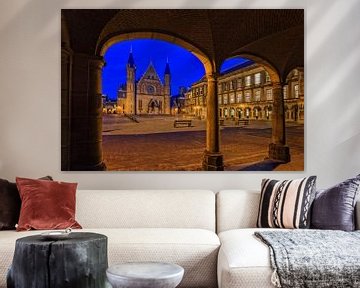 evening falls over the Ridderzaal at the Binnenhof in The Hague by gaps photography